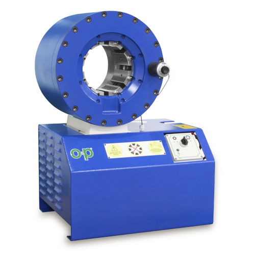 Опрессовочный станок для гибкого шланга - TUBOMATIC H130 24V/12V - OP Srl - для гидравлического рукава / автоматический / гидравлический