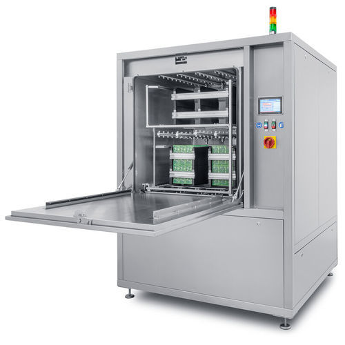 Очистительная установка путем опрыскивания - CL950 - SYSTRONIC Produktionstechnologie GmbH & Co. KG - для воды / для очистки сжатого воздуха / автоматическая