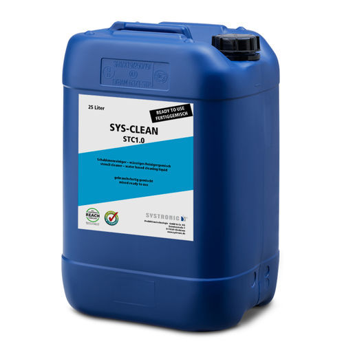 Чистящее средство на водной основе - SYS-CLEAN© STC1.0 - SYSTRONIC Produktionstechnologie GmbH & Co. KG - для электроники / для паяльного флюса / для очистки