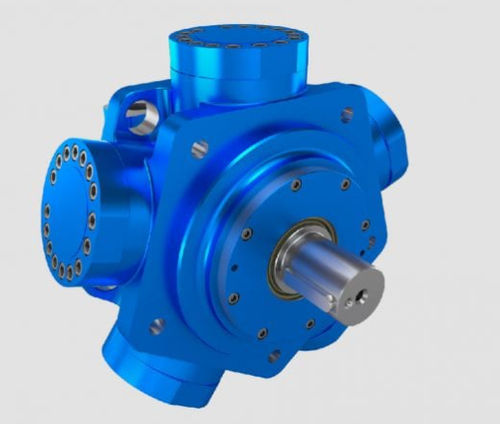 Гидравлический двигатель с радиальным поршнем - MH - Rotary Power - с большим моментом / низкая скорость