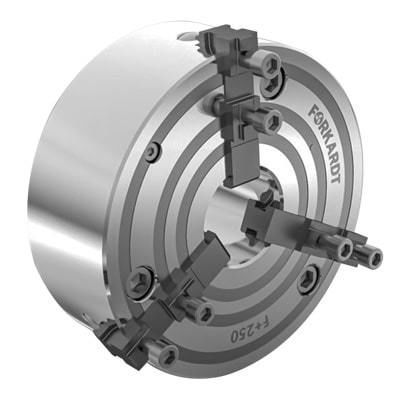 Трехкулачковый токарный патрон - Chuck-F+ - Hardinge Workholding - сверхточный / с быстрой заменой / из стали