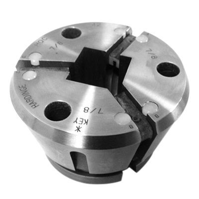 Зажимный патрон с сегментами - HQC&reg;42 - Hardinge Workholding - с подачей охлаждающей жидкости / ЧПУ