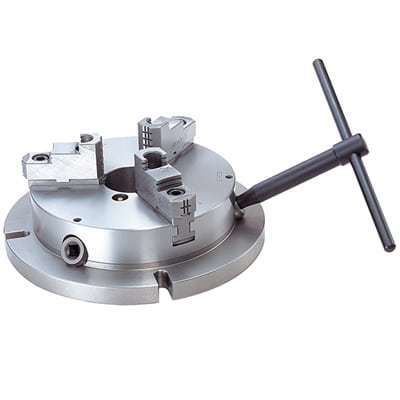 Токарный патрон с ручным зажимом - Hardinge Workholding - трехкулачковый / из стали / тонкий