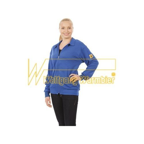 Рабочая куртка - Wolfgang Warmbier GmbH & Co. KG Systeme gegen Elektrostatik - устойчивая к истиранию / из хлопка / из полиэстера