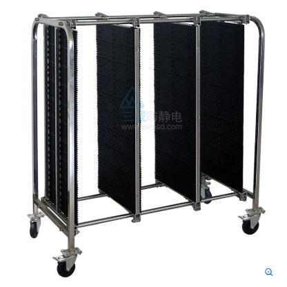 Тележка для трансфера пациента - 3W-9806201 - SAN WEI ANTI-STATIC - с полками / антистатическая