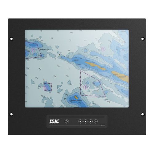 Монитор LCD - DuraMON 15" C-Line - ISIC A/S - с резистивным сенсорным экраном / морской / 15"