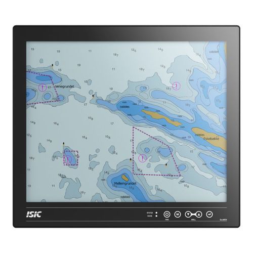 Монитор LCD - DuraMON 19" G-Line - ISIC A/S - с емкостным сенсорным экраном PCAP / с мультисенсорным экраном / морской