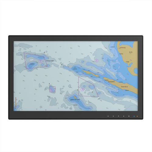 Монитор LCD - DuraMON 22" S-Line - ISIC A/S - с емкостным сенсорным экраном PCAP / с мультисенсорным экраном / морской