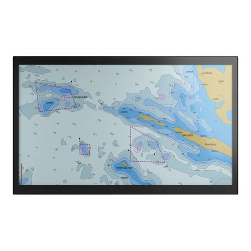 Монитор LCD - DuraMON 55" S-Line - ISIC A/S - с емкостным сенсорным экраном PCAP / с мультисенсорным экраном / морской
