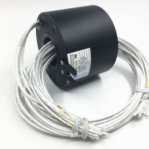 Вращающийся коллектор с проходящим валом - BTH2586 - ByTune Electronics - для ротационного стола / из серебра / IP54