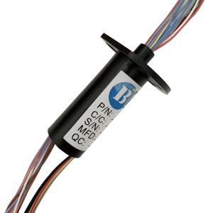 Электрический вращающийся коллектор - BTC022 series - ByTune Electronics - оптоволокна / гидравлический / с капсулой
