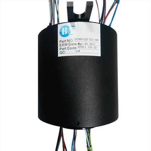 Вращающийся коллектор Gigabit Ethernet - BTH3899 - ByTune Electronics - PROFIBUS / гидравлический / с проходом в центре