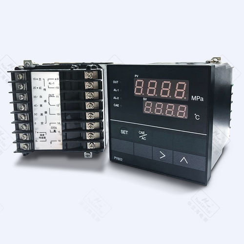 Индикатор и контроллер давления - PY602 - Guangdong South China Sea Electronic Measuring Tec - для измерения температуры / цифровой / LED
