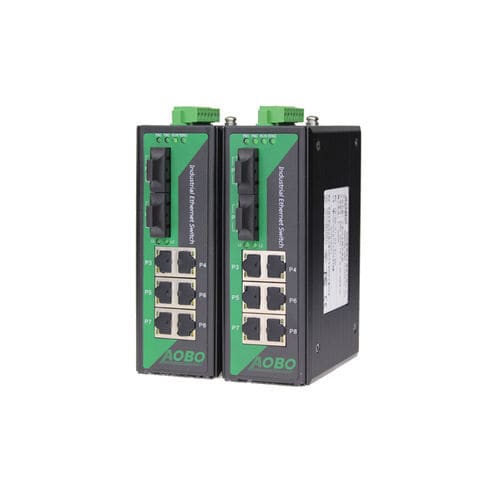 Управляемый коммутатор Ethernet - AOBO 5009 series - HANGZHOU AOBO TELECOM.,LTD. - 9 портов / на DIN-рейке / стандартный