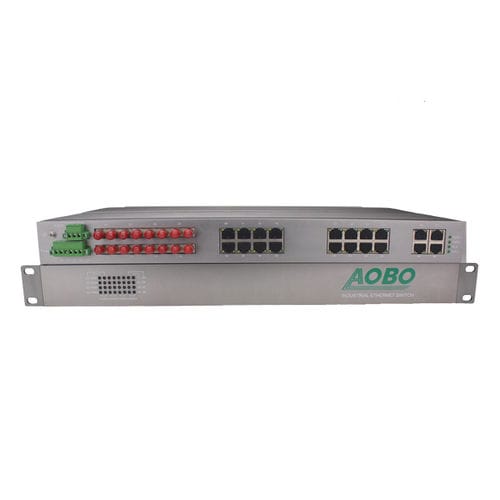Управляемый коммутатор Ethernet - AOBO 7228 series - HANGZHOU AOBO TELECOM.,LTD. - 24 порта / Gigabit Ethernet / ProfiNet