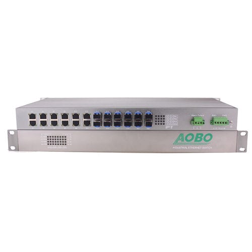 Управляемый коммутатор Ethernet - AOBO G7024 series - HANGZHOU AOBO TELECOM.,LTD. - 24 порта / Gigabit Ethernet / оптического волокна
