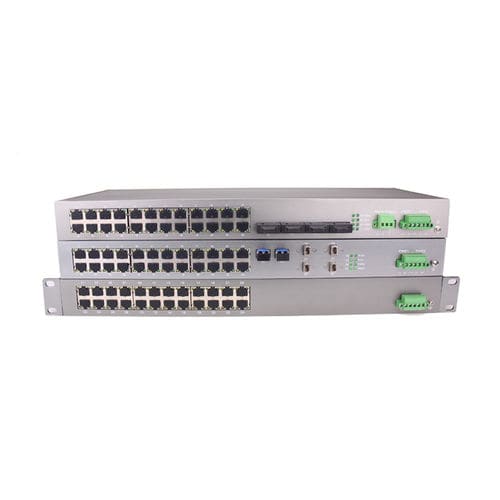 Управляемый коммутатор Ethernet - AOBO 7028 series - HANGZHOU AOBO TELECOM.,LTD. - 24 порта / Gigabit Ethernet / оптического волокна