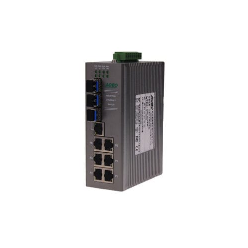 Неуправляемый коммутатор Ethernet - AOBO 3010 series - HANGZHOU AOBO TELECOM.,LTD. - 10 портов / Gigabit Ethernet / для монтажа в стойку