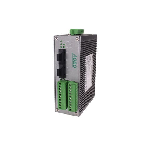 Приемопередатчик для оптоволокна - AOBO 102 series - HANGZHOU AOBO TELECOM.,LTD. - RS485 / RS232 / передачи данных