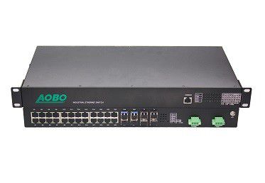 Управляемый коммутатор Ethernet - AOBO 7032 series - HANGZHOU AOBO TELECOM.,LTD. - 10 портов / Gigabit Ethernet / монтированный на стойку