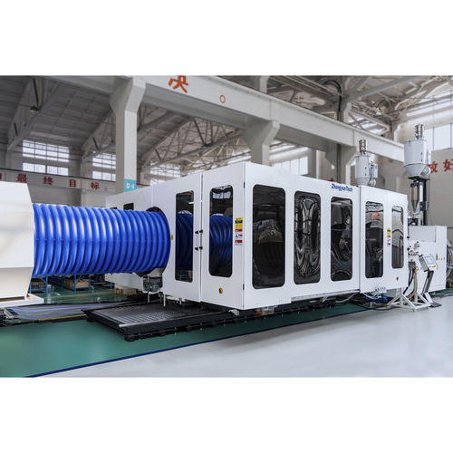 Экструзионная линия для двухслойной гофрированной трубы - ZC-1200H  - Zhongyun Group - с водяным охлаждением / для труб, состоящих из колец / для водосточных труб
