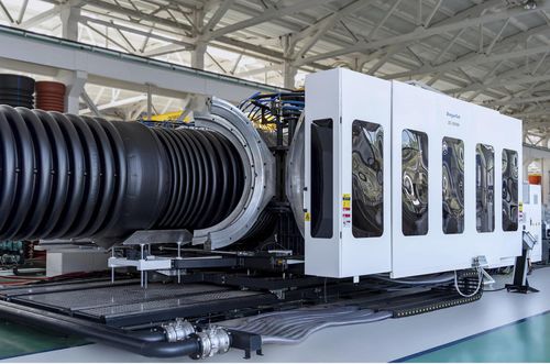 Экструзионная линия для двухслойной гофрированной трубы - ZC-2000H - Zhongyun Group - с водяным охлаждением / для труб, состоящих из колец / для водосточных труб