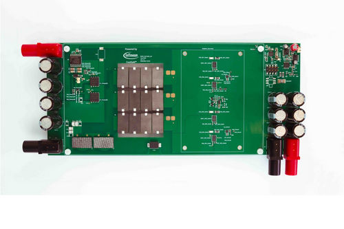 Преобразователь DC/DC SMD - REF_LLC_500W_FULLGAN - Infineon Technologies AG - промышленный / для резки