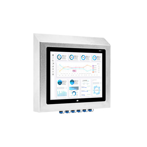 Панельный ПК со светодиодной подсветкой - IRTWPC150 series - IronTech Solutions, SL - с емкостным сенсорным экраном PCAP / с резистивным сенсорным экраном на 5 проводах / 15"