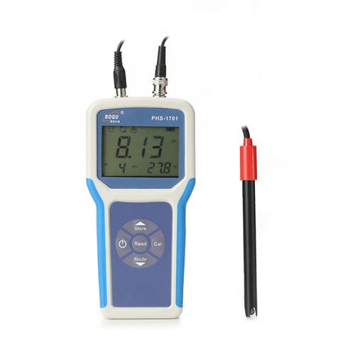 Переносной измеритель pH - PHS-1701 - Shanghai Boqu Instrument Co.,Ltd. - для воды / со автоматической температурной компенсацией / с дисплеем LCD