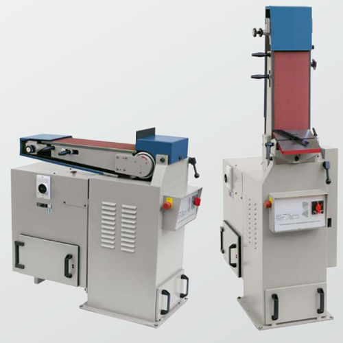 Станок для шлифования поверхность - B200/150S - IMM Maschinenbau GmbH - для металлической обшивки / с ручным управлением / ленточный