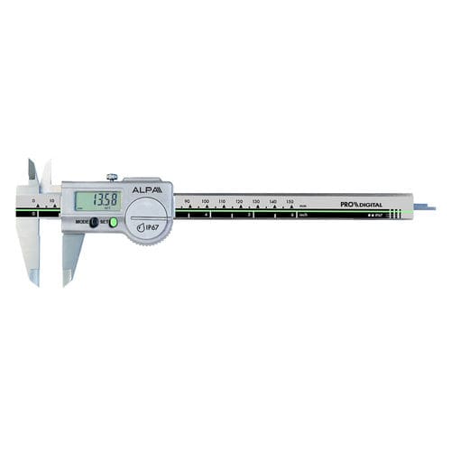 Цифровой штангенциркуль - PRO\DIGITAL - Alpa Metrology - из нержавеющей стали / IP67