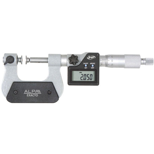 Микрометр для открытого воздуха - BA035 series - Alpa Metrology - цифровой / со сменными клавишами / герметичный