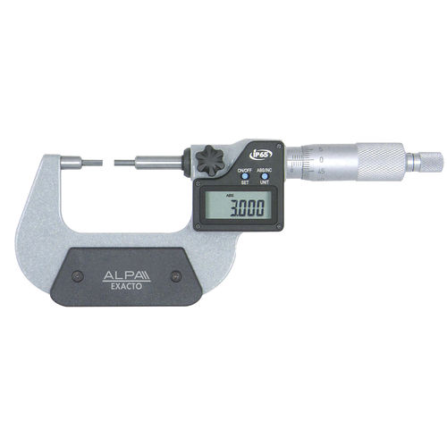 Микрометр для открытого воздуха - BA055 series - Alpa Metrology - цифровой / герметичный