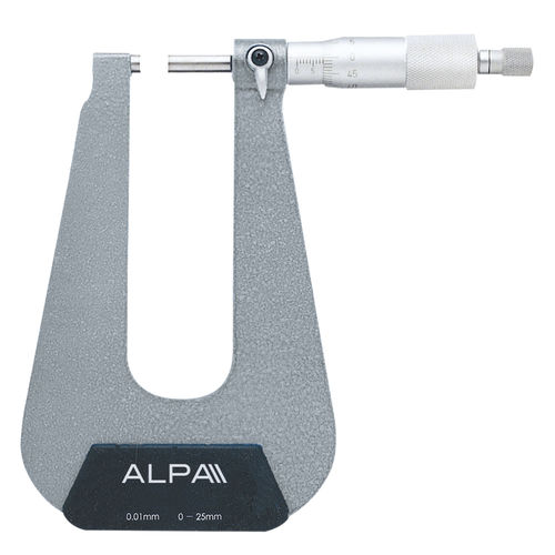 Микрометр толщина - BB117 series - Alpa Metrology - для листового металла / аналоговый