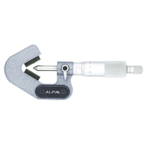 Микрометр для открытого воздуха - BB115 series - Alpa Metrology - для измерения инструментов / аналоговый / с V-образной пяткой