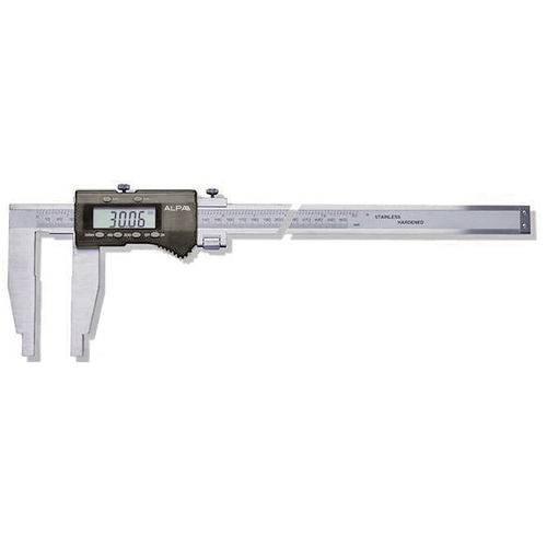 Цифровой штангенциркуль - Calibro digitale con regolazione micrometrica - Alpa Metrology - из нержавеющей стали / с тонкой настройкой