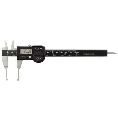 Цифровой штангенциркуль - AA110 - Alpa Metrology - из нержавеющей стали / IP67