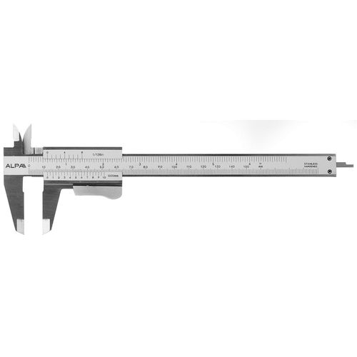 Нониусный штангенциркуль - AB025 - Alpa Metrology - из нержавеющей стали
