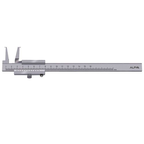 Нониусный штангенциркуль - AB067 - Alpa Metrology - из нержавеющей стали / для измерений интерьера