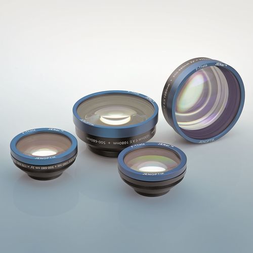 Объектив для микроскопа УФ - JENar® series - JENOPTIK AG - с постоянным фокусным расстоянием / для использования в металлургии / для высокоточного контроля