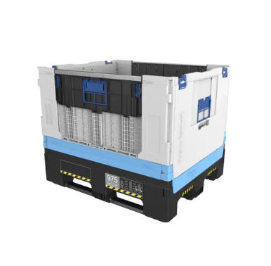 Ящичный поддон из пластика - Magnum Optimum® 1210 - IPL Schoeller - транспортный / для разгрузочно-погрузочных работ / промышленный
