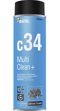 Аэрозоль для очистки - Multi Clean+ c34 - BIZOL - антикоррозионный / универсальный