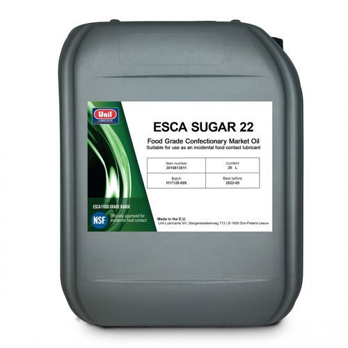 Масло для смазки - ESCA SUGAR 22 - UNIL LUBRICANTS - контактное / на полиэтилене / для питания