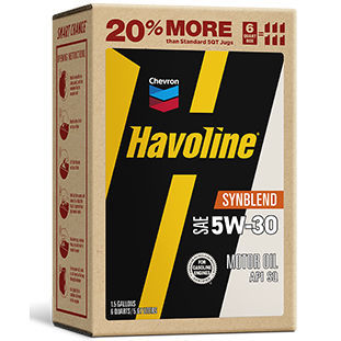 Масло для смазки - Havoline® - Chevron Lubricants (Mfg.) - синтетическое / для двигателя / для автомобилестроения
