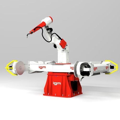 Рабочее место для сварки - R series - igm Robotersysteme AG - электрическое / ручное / автоматическое
