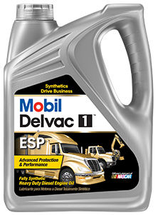Синтетическое масло - Mobil Delvac 1™ ESP - Mobil Delvac (Mfg.) - для двигателя / 5W40 / антикоррозионное
