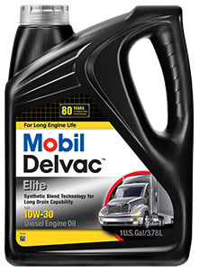 Синтетическое масло - Mobil Delvac™ Elite - Mobil Delvac (Mfg.) - для промышленного применения / 10W30 / высокотемпературное