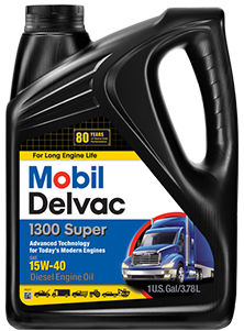 Синтетическое масло - Mobil Delvac™ 1300 Super - Mobil Delvac (Mfg.) - для двигателя / 10W30 / высокоэффективное