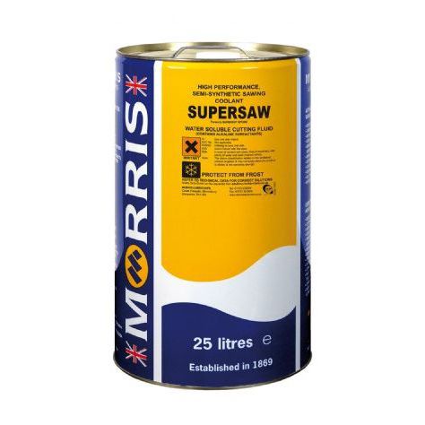Жидкость для обработки распиловка - SUPERSAW  - Morris Lubricants (Mfg.) - полусинтетическая / водорастворимая