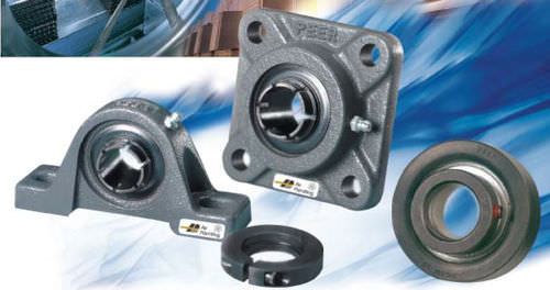 Подшипниковый узел с фланцем - PEER Bearing - на шариковом подшипнике / из чугуна
